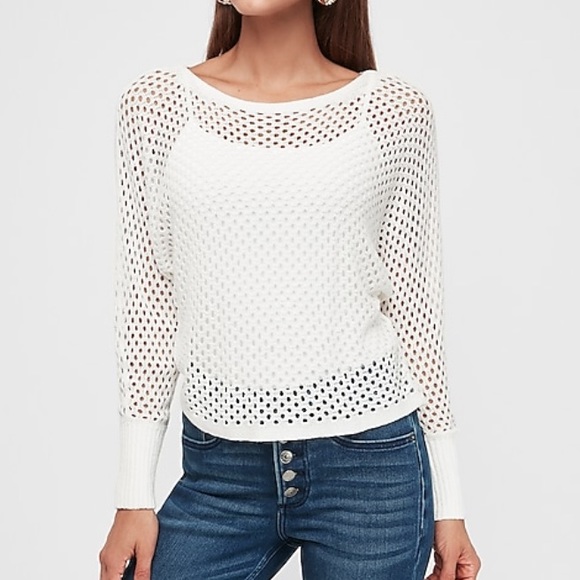Open Stitch Dolman Sweater | Poshmark